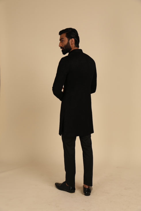 Zig Zag Achkan Set